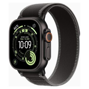 Apple Watch Ultra 3 GPS + Cellular 49mm Black Titanium Case with Trail Loop M/L - MF1H4AF/A - Black/Charcoal