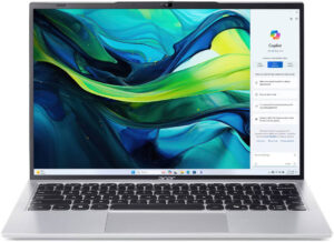 Acer Swift Lite Laptop, 14" WUXGA ComfyView IPS 60Hz Display, Intel Core i5-1334U, 16GB RAM, 512GB SSD, Intel UHD Graphics, English-Arabic Keyboard, Windows 11 Home, Iron - NX.J2ZEM.002
