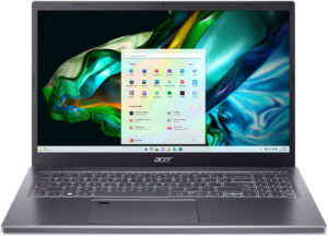 Acer Aspire 5 Laptop, 15.6" FHD IPS 60Hz Display, Intel Core i7-13620H Processor, 16GB RAM, 1TB SSD, Intel Iris Xe Graphics, English-Arabic Keyboard, Windows 11 Home, Steel Gray - NX.KQ8EM.005