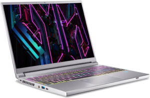 Acer Predator Triton PT14-51-78B4 Gaming Laptop 14" WUXGA 165Hz Display, Intel Core i7-13700H, 16GB RAM, 512GB SSD, GeForce RTX 4050 6GB GPU, ENG Backlit K/B, Win 11, Sparkly Silver - NH.QLNAA.001