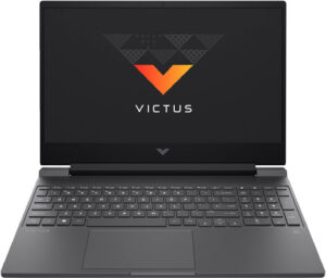 HP Victus B95WHUA#ABA Laptop - 15.6" diagonal FHD, Intel® Core™ i5-13420H (up to 4.6 GHz, 12MB L3 cache, 8 cores, 12 threads), 8GB RAM, 512 GB PCIe® Gen4 NVMe™ M.2 SSD, GeForce RTX 3050 6GB GPU
