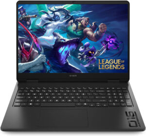 HP OMEN B94T1UA Laptop - 16-inch diagonal, 2K (1920 x 1200), 144 Hz, IPS, micro-edge, anti-glare, 300 nits, 62.5% sRGB, AMD FreeSync™, Intel® Core™ Ultra 9 285H (up to 5.4 GHz with Intel® Turbo Boost Technology, 24 MB L3 cache, 16 cores, 16 threads), 32GB RAM, 1 TB PCIe® Gen4 NVMe™ M.2 SSD, GeForce RTX 5070 8GB GPU