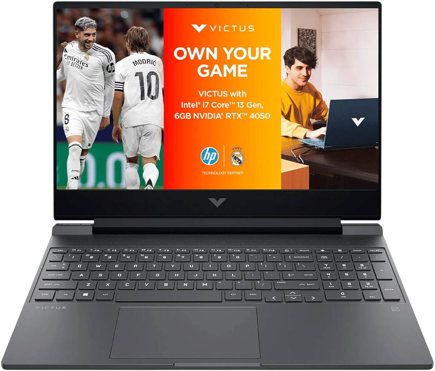 HP Victus C25VQPA Laptop - 15.6" FHD IPS 144Hz, Intel Core i7-13620H, 16GB RAM, 512GB SSD, GeForce RTX 4050 6GB GPU