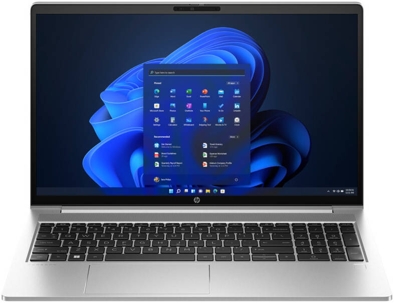 HP ProBook 85C39EABH5 Laptop - 15.6" diagonal, FHD (1920 x 1080), touch, IPS, narrow bezel, 250 nits, 45% NTSC, Intel® Core™ i5-1335U (up to 4.6 GHz with Intel® Turbo Boost Technology, 12 MB L3 cache, 10 cores, 12 threads), 16GB RAM, 512GB SSD, Integrated: Intel® UHD GraphicsDiscrete: NVIDIA® GeForce RTX™ 2050 Laptop GPU (4 GB GDDR6 dedicated)