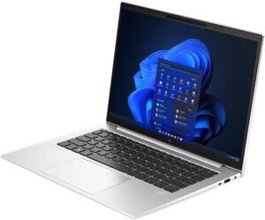 HP EliteBook 8A4L8EA Laptop - 14″ WUXGA (1920×1200) IPS, anti-glare, 250 nits, 45% NTSC, Intel Core i7-1355U (up to 5.0 GHz, 12 MB L3, 10 cores / 12 threads), 16GB RAM, 512 GB PCIe NVMe SSD, Integrated Intel UHD Graphics