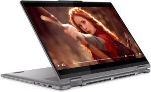 Lenovo Yoga 7 2-in-1 16AHP9 Laptop, 16" WUXGA IPS 60Hz Touch Display, AMD Ryzen 7 8840HS, 16GB RAM, 512GB SSD, AMD Radeon 780M Graphics, Backlit Engli