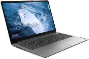 Lenovo IdeaPad 1 15IRU7 Laptop, 15.6" FHD TN Display, Intel Core i5-1335U Processor, 16GB RAM, 256GB SSD, Intel Iris Xe Graphics, English US K/B, Win