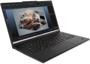 Lenovo ThinkPad P14s Gen 5 Laptop, 14.5" WUXGA IPS Display, Intel Core Ultra 7-155H, 32GB RAM, 1TB SSD, RTX 500 Ada Generation 4GB Laptop GPU, ENG-ARB