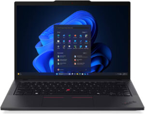 Lenovo ThinkPad T14 Gen 6 Laptop, 14" WUXGA IPS Display, Intel Core Ultra 7 255U, 16GB RAM, 512GB SSD, Integrated Intel Graphics, English-Arabic Backl