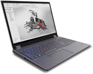 Lenovo ThinkPad P16 Gen 2 Mobile Workstation Laptop, 16" WQUXGA IPS 60Hz Display, Intel Core i9-13980HX, 32GB RAM, 1TB SSD, NVIDIA RTX 3500 Ada 12GB G