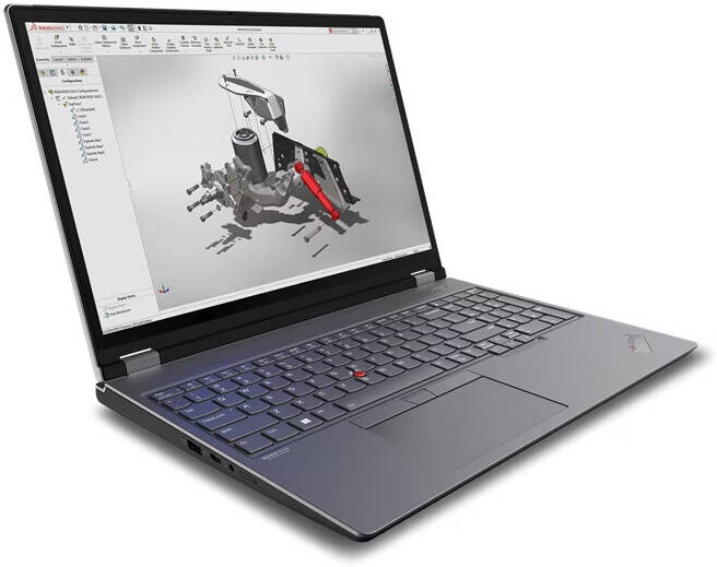 Lenovo ThinkPad P16 Gen 2 Mobile Workstation Laptop, 16" WQUXGA IPS 60Hz Display, Intel Core i9-13980HX, 32GB RAM, 1TB SSD, NVIDIA RTX 3500 Ada 12GB G