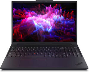 Lenovo ThinkPad P16v Gen 3 Laptop, 16" WUXGA IPS 60Hz Display, Intel Core Ultra 7 255H, 32GB RAM, 1TB SSD, NVIDIA RTX PRO 1000 Blackwell 8GB GPU, Engl