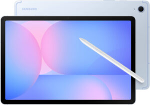 SAMSUNG Galaxy Tab S10 FE Tablet, 10.9" WUXGA+ TFT Display, Exynos 1580 Chipset, 12GB RAM, 256GB Storage, Xclipse 540 GPU, S-Pen Included, 5G Connectivity, 8000mAh Battery, Blue | SM-X526BLBEMEA